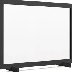Separatore in legno parafiato 70 cm x 50 cm tinto nero