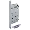 Serratura patent magnetica ad infilare interasse 90 cromo satinato