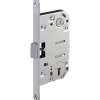 Serratura patent mediana interasse 18 con bordo tondo E50 cromo sat