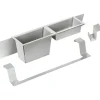 Set accessori lavello Idrostile Studio Design acciaio spazzolato