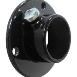 Set ghiere con vite per tubo nero