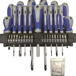 Set cacciaviti e inserti 37 pz