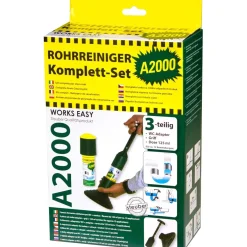 Set completo per stura-tubi