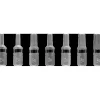 Set di bits con zona di torsione 25 mm torx 7 pz