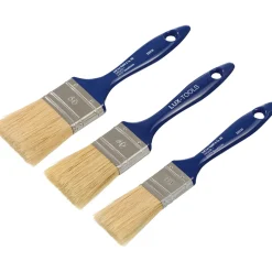 Set di pennelli piatti per vernice LUX-TOOLS 3 pz