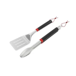 Set di posate per grill Weber nero-argento 2 pz