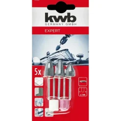 Set punte abrasive ceramiche gambo 3 mm 5 pz