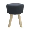 Sgabello antracite 30x30xH40 cm