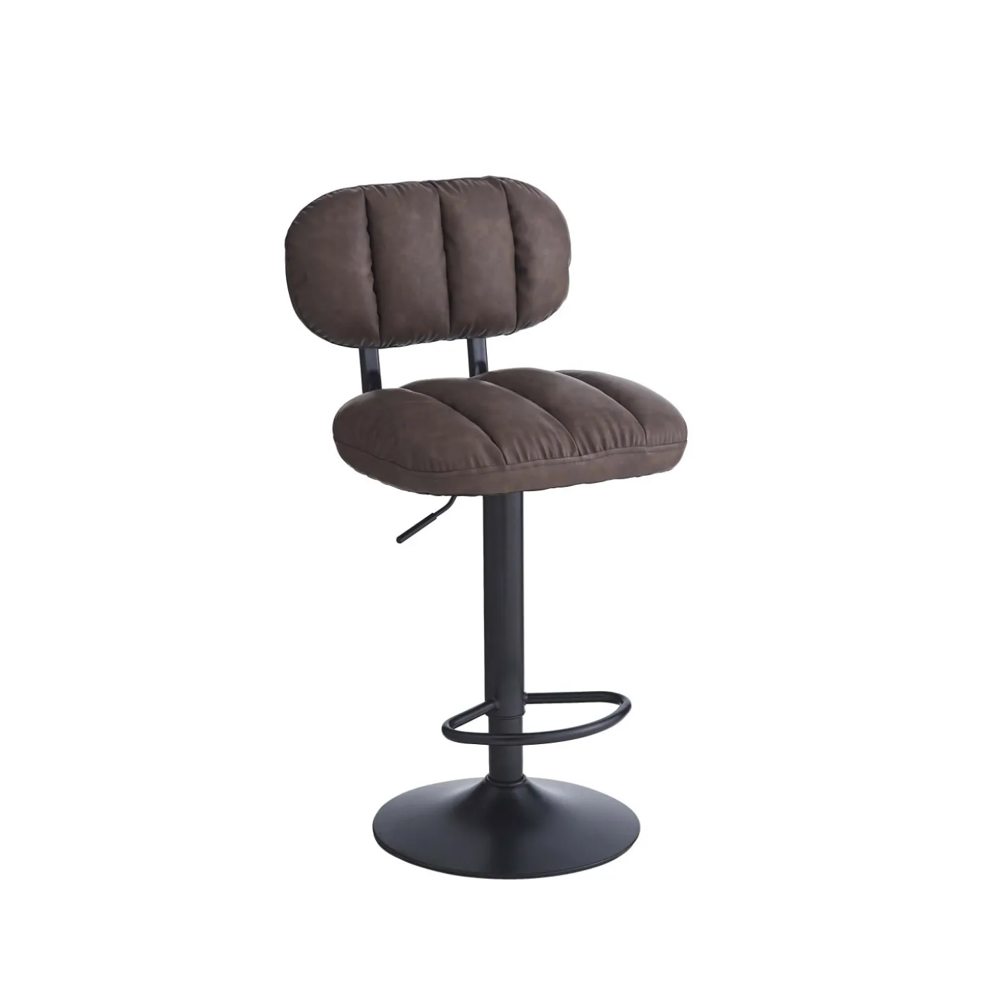 Sgabello estensibile Tati 43x40x61/81 cm Brown 4 pz
