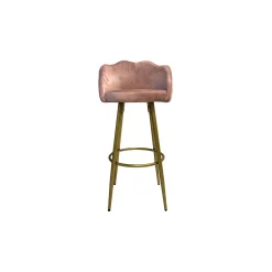Sgabello Orel 100x54x55 cm Rosa 4 pz