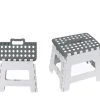 Sgabello pieghevole in polipropilene H 22 cm p. max 150 kg