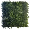 Siepe artificiale in PVC sempreverde verticale decorativa 1x1 m
