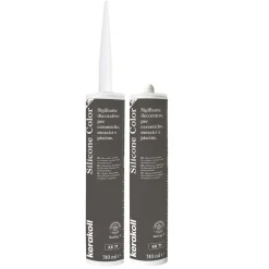 Silicone sigillante KERAKOLL per ceramiche e mosaici 310 ml Grigio scuro 3