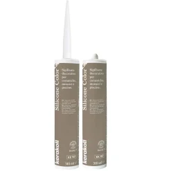 Silicone sigillante KERAKOLL per ceramiche e mosaici 310 ml Marrone 5