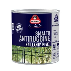 Smalto antiruggine brillante marrone 500 ml Boero