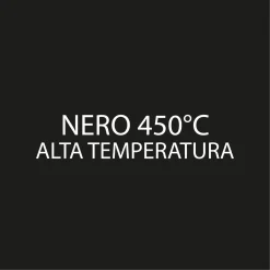 Smalto antiruggine Saratoga Fernovus alta temperatura 250 ml nero