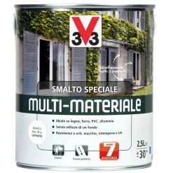 Smalto a solvente multi-materiale 4in1 V33 bianco 2,5 l
