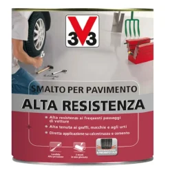 Smalto a solvente V33 grigio scuro 0,5 l