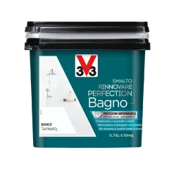 Smalto multimateriale per pareti Rinnovare Perfection Bianco Satinato 0,75 lt
