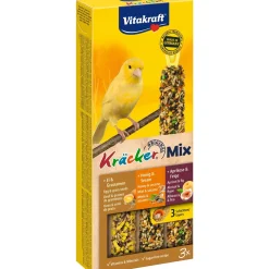 Snack per canarini Kracker tripack miele 80 g