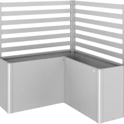 Sostegno per piante Biohort per forma a L 150 cm Argento met 2 pz