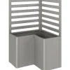 Sostegno per piante Biohort per forma a L 100 cm Grigio quarzo met 2 pz