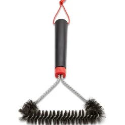 Spazzola per barbecue Weber 3 lati nero rosso 30 cm