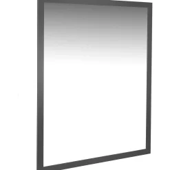 Specchiera Brera 50 x 70 cm nera
