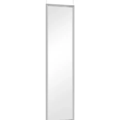 Specchio Bea da appendere con argento Cornice e ganci inclusi