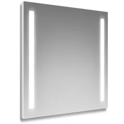 Specchio con 2 fasce retroilluminate LED LYRA 90x70 cm
