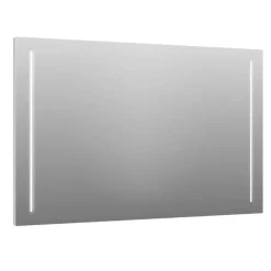 Specchio con 2 fasce retroilluminate XLED DOUBLE 60x80 cm