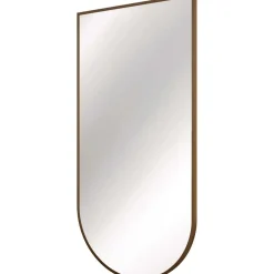 Specchio con cornice 50x100 cm bronzo spazzolato