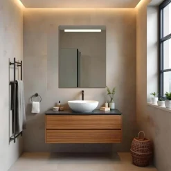 Specchio con fascia retroilluminata LED LILITH 50x70 cm