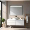 Specchio con fascia retroilluminata LED LILITH 90x60 cm