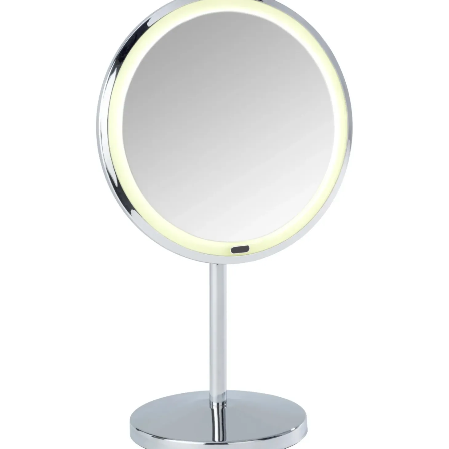 Specchio con luci LED Wenko Onno ingranditore cromo