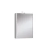 Specchio contenitore con lampada col. bianco 51,5x70x15,5 cm