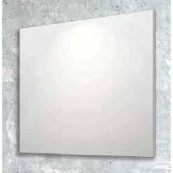 Specchio da bagno con fissaggio a parete 80x68 cm