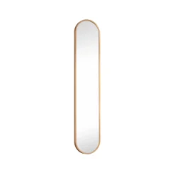 Specchio da parete Moni con cornice oro 20x101 cm
