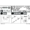 Specchio Led bagno Uma Round ø 75 cm