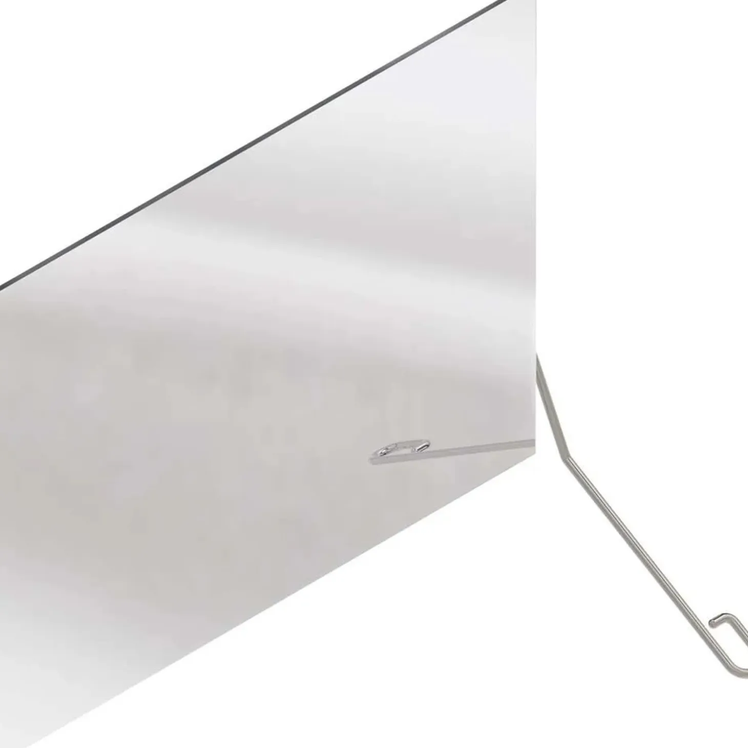 Specchio reclinabile 60x45 cm acciaio inox dx