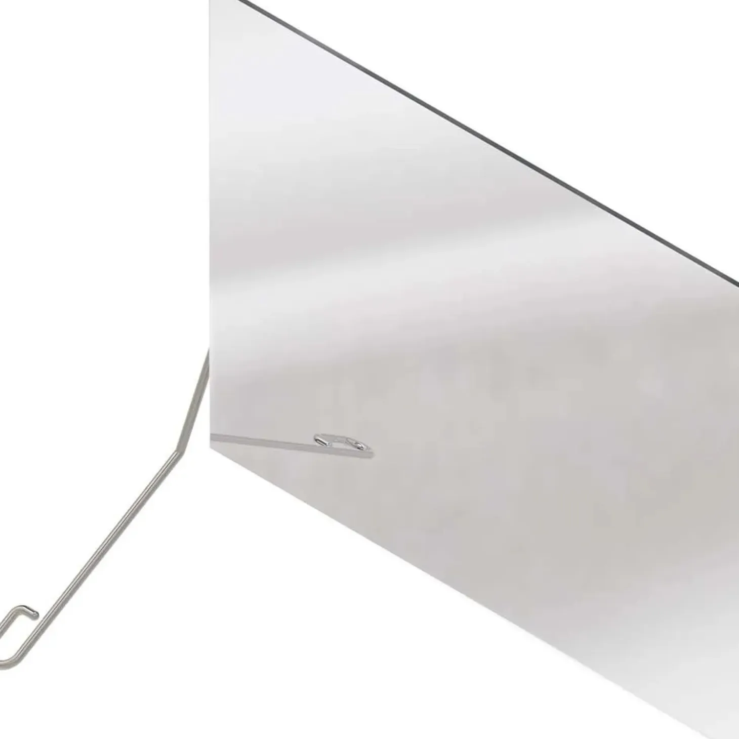 Specchio reclinabile 60x45 cm acciaio inox sx