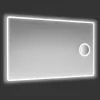 Specchio reversibile sabbiato retroilluminato LED COMET 100x70 cm
