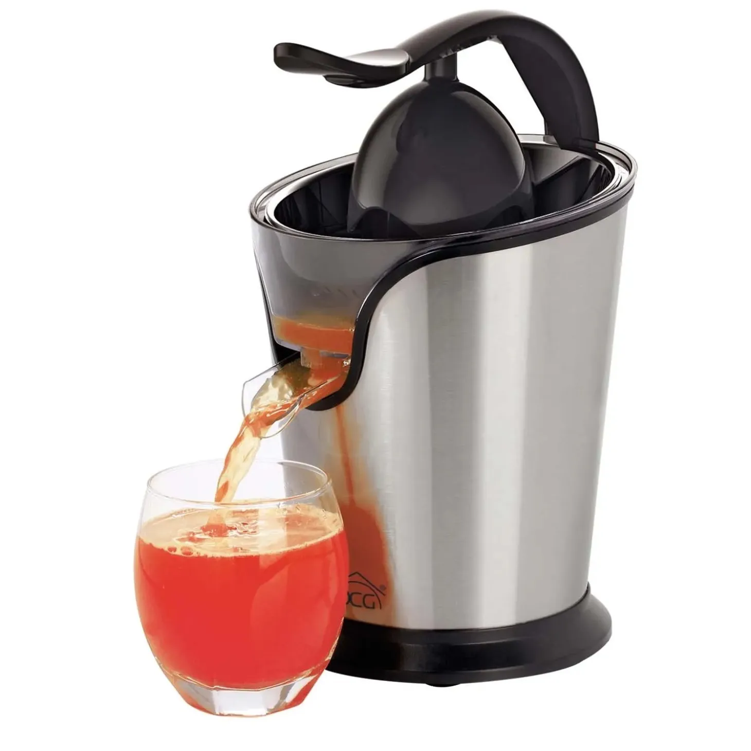 Spremiagrumi elettrico in acciaio per succo spremute