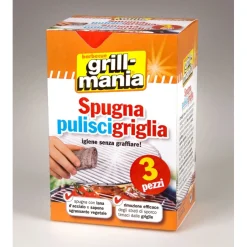 Spugna pulisci griglia 3 pz