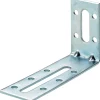 Squadra angolare in acciaio zincato 30 mm x 100 mm x 50 mm