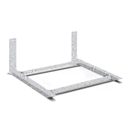 Staffa di sostegno nascosta 4 fori Stoccarda 15x36x30,5 cm