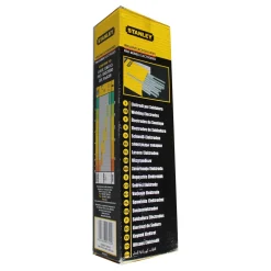 Stanley elettrodi rutilici Ø 2 mm - 2,5 mm - 3,2 mm x 300 mm 130 pz(50+50+30)
