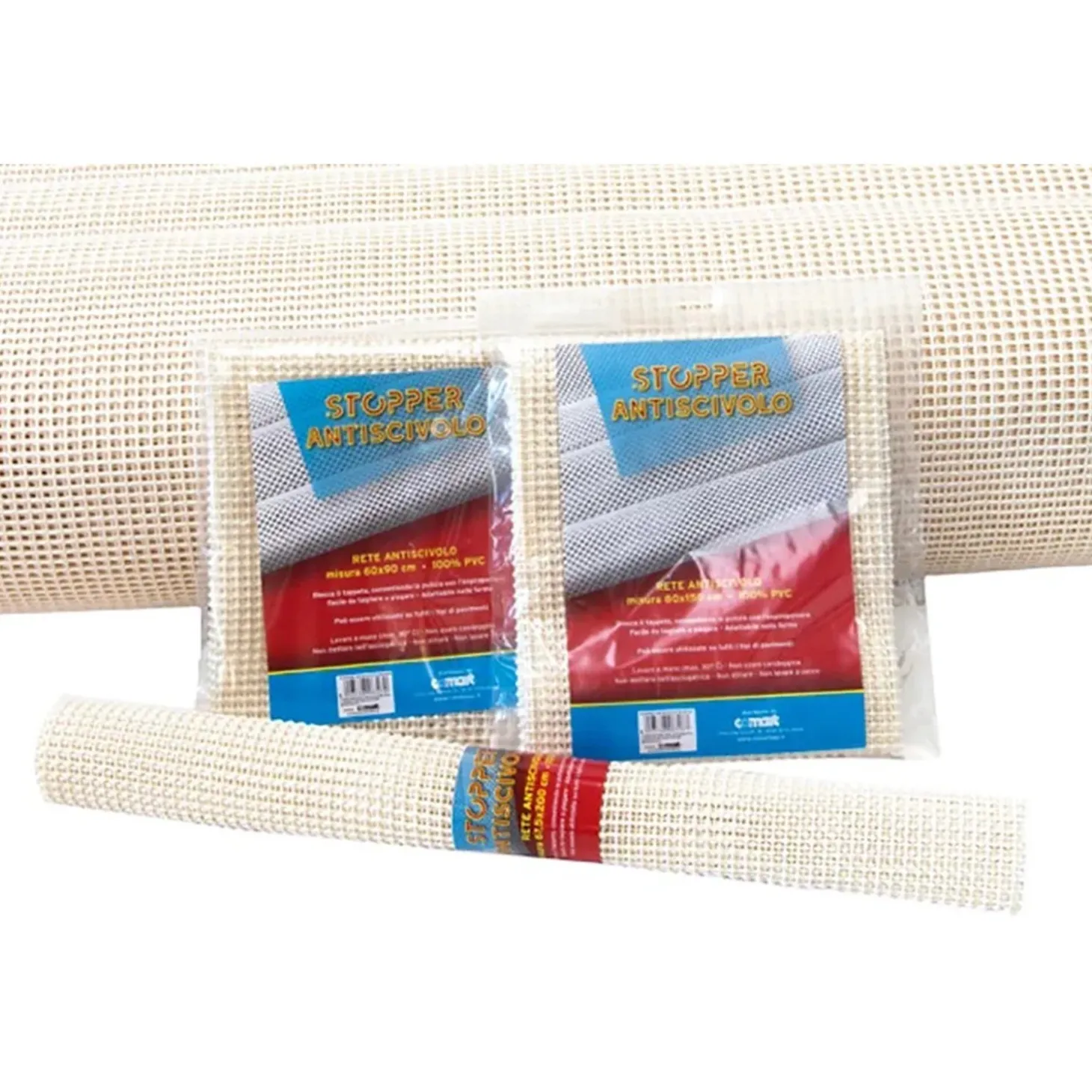 Stopper antiscivolo 67,5x200 cm bianco