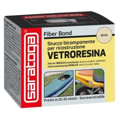 Stucco bicomponente per vetroresina Saratoga Fiber Bond 125 ml