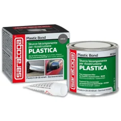 Stucco bicomponente Saratoga Plastic Bond ricostruzione plastica 125 ml